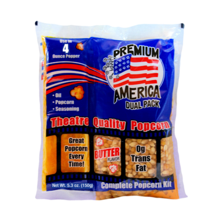 GREAT WESTERN Popcorn Kit Portion Pack Coconut 5.3 oz., PK48 10041